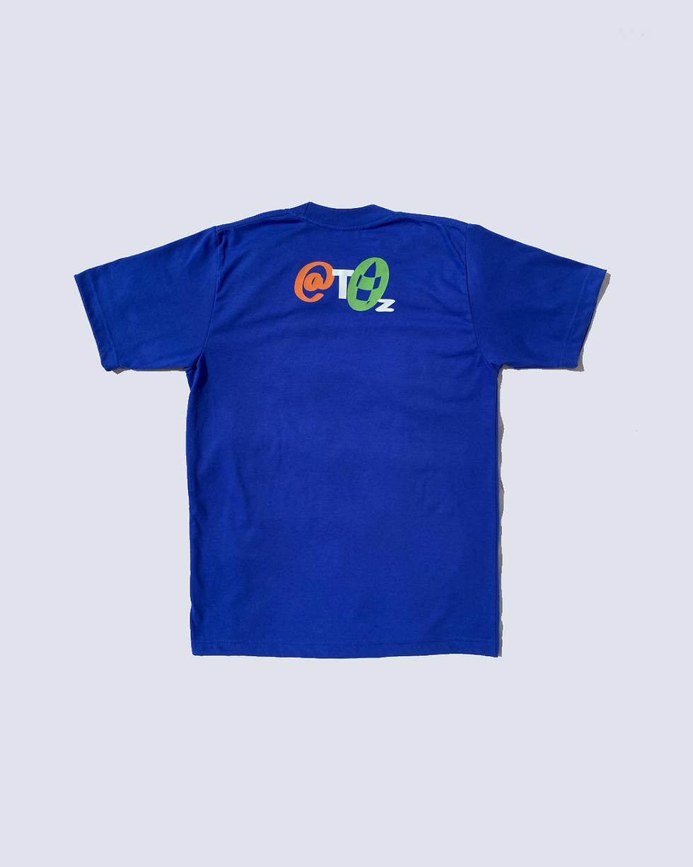 Thumbnail: Typeface Tee in Blue