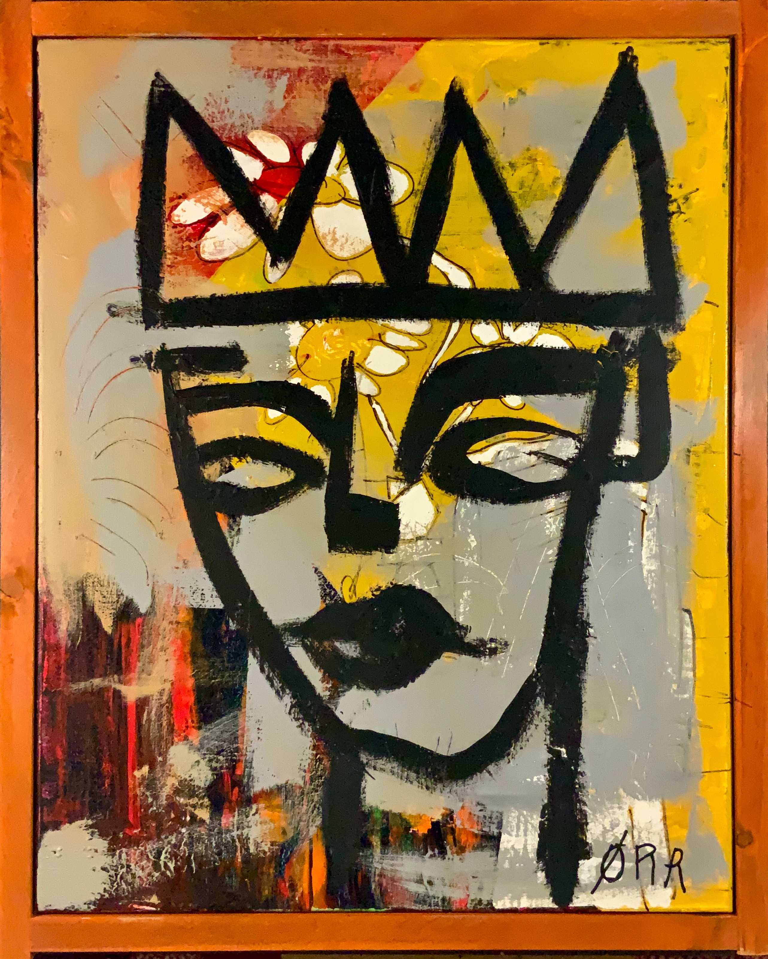The Prince. 16" x 20" Canvas in Wood Frame
