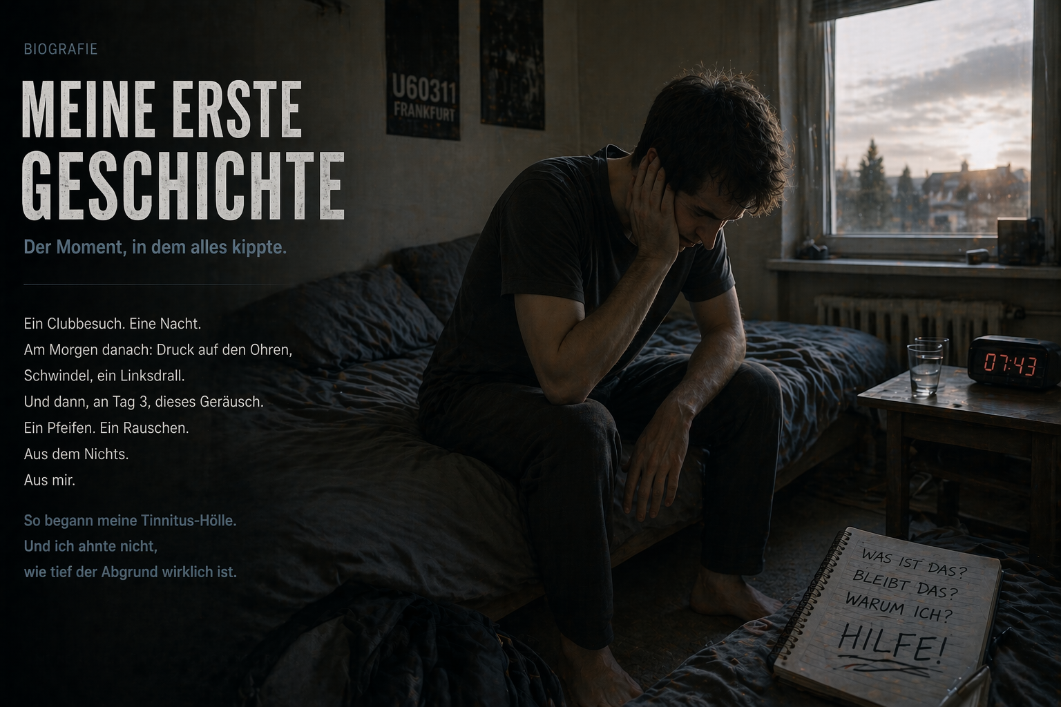 Meine Geschichte – Vom Tinnitus-Crash zurück ins Leben - Hero-Bild