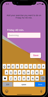 write personal workout