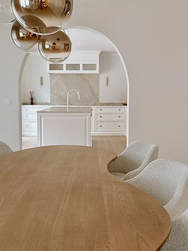 Rénovation d'une villa haut de gamme à Meise, Brabant flamand — réalisation studio Delphine M., architecte d'intérieur.