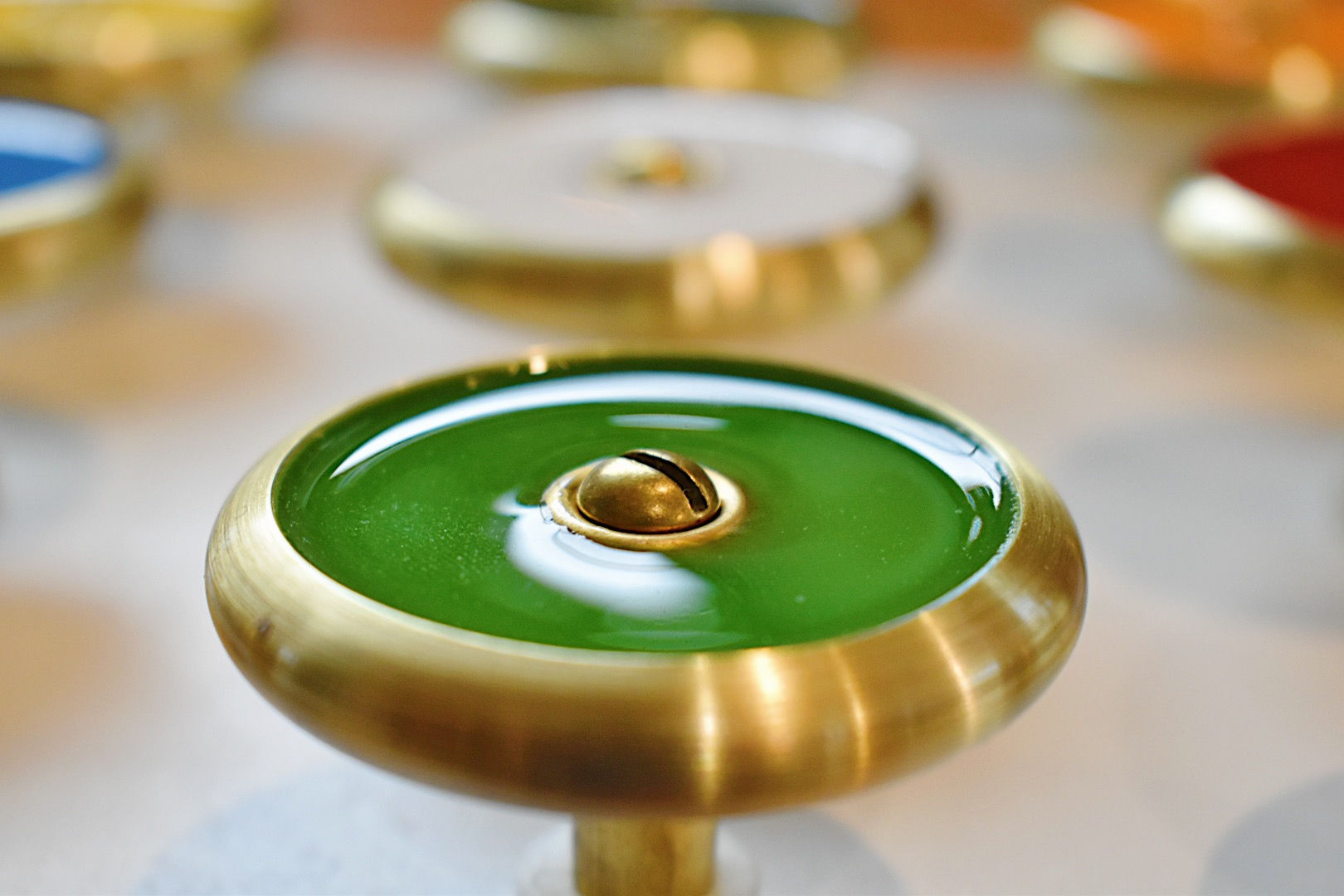 2" and 1" Brass Drawer Pulls - sold in pairs