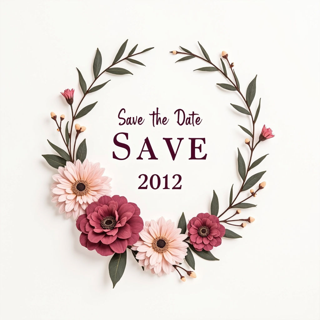 Romantic Floral Save