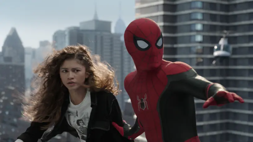 Spiderman: No Way Home Spidey and MJ