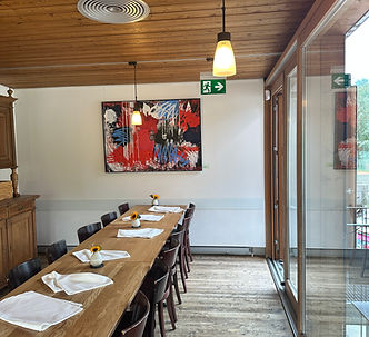 Abstract Art Exposition Restaurant Biel