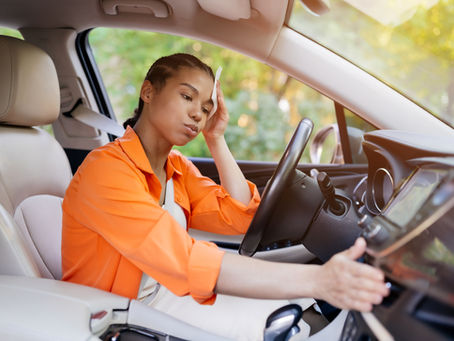 Woman stressed which can trigger autoimmune diseases