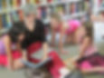 Verandah reads to children