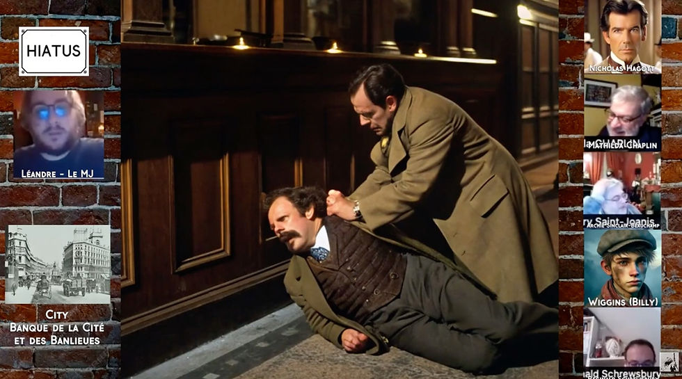 Jeu de rôle SSHF - La Cour des Lions - Le final de la saison 1, le 26 octobre