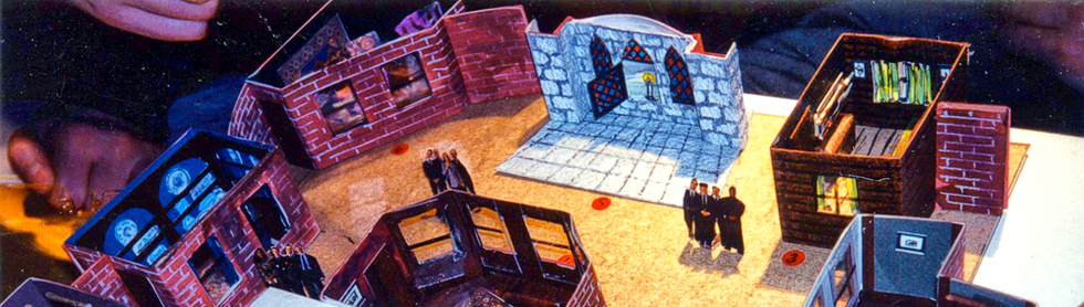 Nos expositions : l’univers de Sherlock Holmes reconstitué au Louvre des Antiquaires en 1997