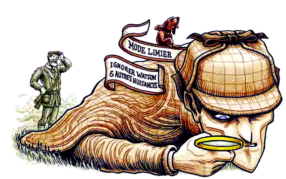 Lisez le numéro spécial du journal SSHF pour la sortie de la BD "Dans la tête de Sherlock Holmes"