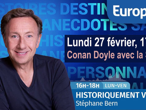 Stéphane Bern raconte Conan Doyle avec la SSHF