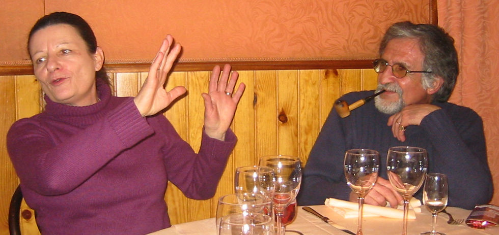 Marie-Christine et Yves Lignon.