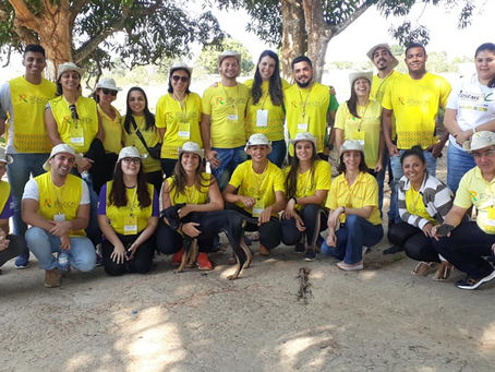 Prefeito Ederaldo Caetano (PSB) recepciona os rondonistas com almoço em Acrelândia