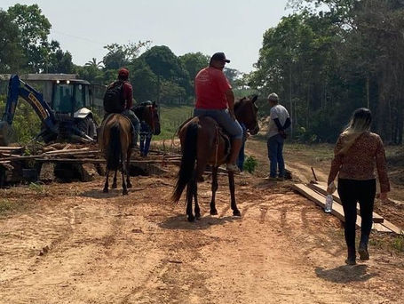 Vereadora reivindica nas redes socias e na casa legislativa, e prefeitura atende ramal da Elza