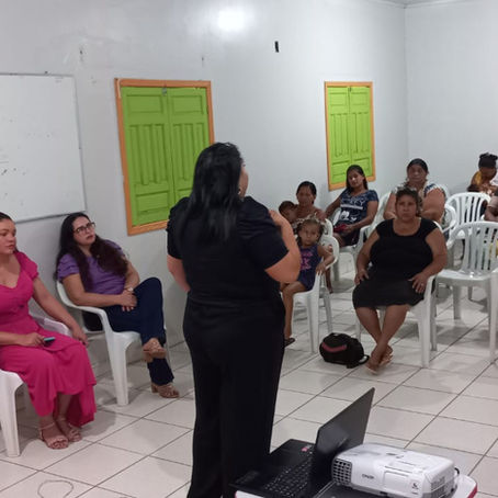 Assistência Social e Cras promovem ciclo de palestras e orienta mulheres sobre câncer de mama
