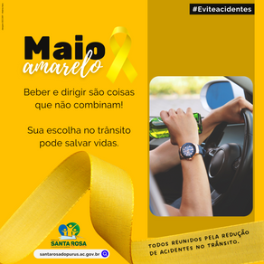 Campanha maio Amarelo