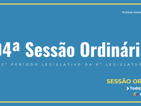 4ª Sessão Ordinária da Câmara Municipal de Bujari
