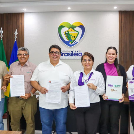 Prefeitura de Brasiléia e UNITEPC celebram acordo de cooperação para ampliar ações de saúde, educação e pesquisa
