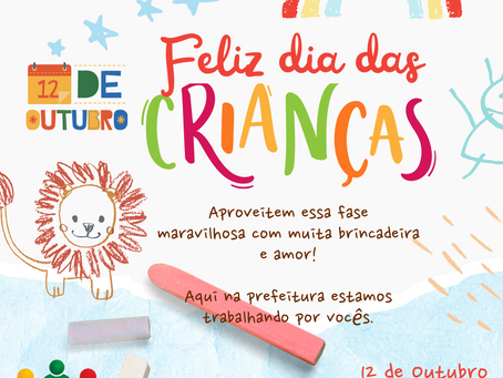 Feliz Dia das Crianças