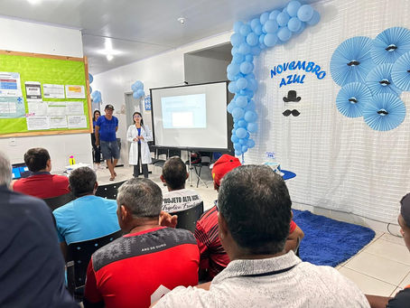 Saúde realiza mais de 400 atendimentos na campanha "novembro Azul"