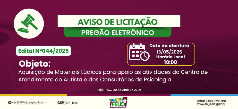 Aquisição de Materiais Lúdicos