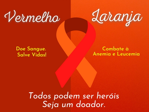 Campanha de Junho Vermelho e Laranja