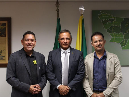 Prefeito Jerry pede apoio do senador Márcio Bittar sobre área de livre comércio