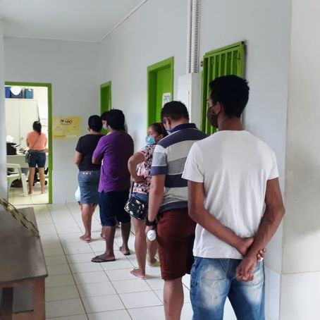 Saúde inicia imunização contra a covid-19 para idosos acima de 70 anos