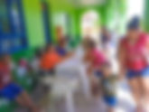 Vice-prefeita visita Colégio Divina Providência, e auxilia nos cadastros e orientações as pessoas
