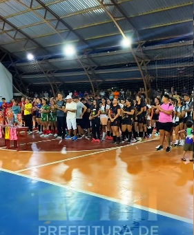 Prefeitura de Manoel Urbano realiza abertura da Copa Intermunicipal de Futsal Feminino