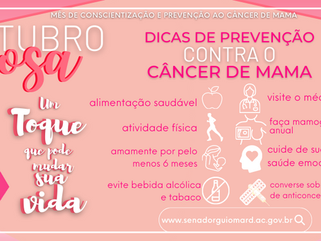 Prefeitura Municipal promove campanha Outubro Rosa