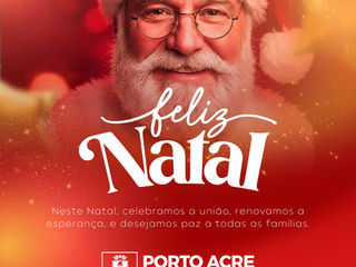 25 de dezembro: Desejamos a todos um Feliz Natal!
