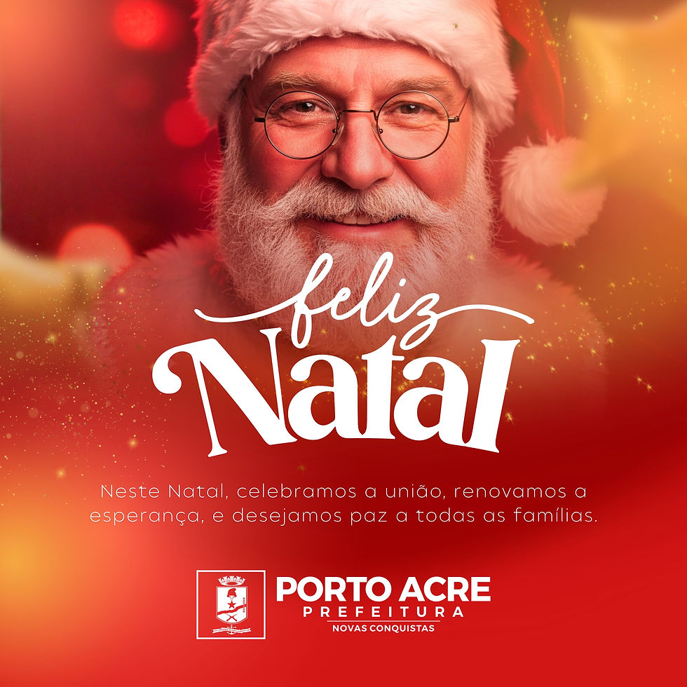 25 de dezembro: Desejamos a todos um Feliz Natal!