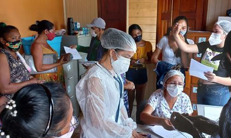 Mais de 100 pessoas são beneficiadas com ação de saúde no Antimary realizado pela Prefeitura