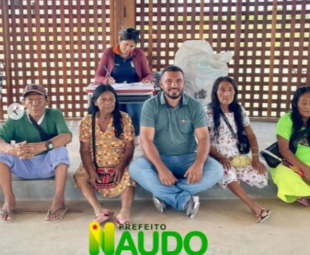 Prefeito visita líderes indígenas e relembra desafios enfrentados pelas comunidades e dialoga melhorias