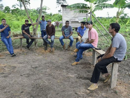 Na zona rural, prefeito e vice dialogam ações com a comunidade e garante serviços de qualidade