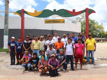 Prefeito Jerry Correia e lideranças indígenas do rio Acre e Iaco definem ações prioritárias que serão executadas nas comunidades