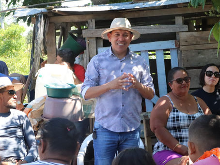 Comunidade rural comemora benefícios realizados pela prefeitura