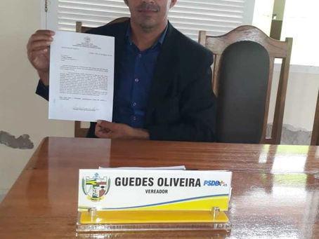 Vereador Guedes Oliveira solicita serviço de emissão da Carteira de Trabalho no município