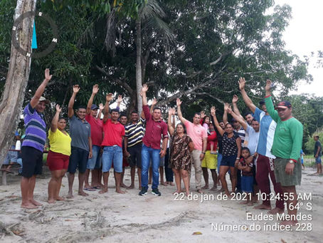 Vereador Eudes Mendes entrega equipamento agrícola para beneficiar a comunidade São Luiz