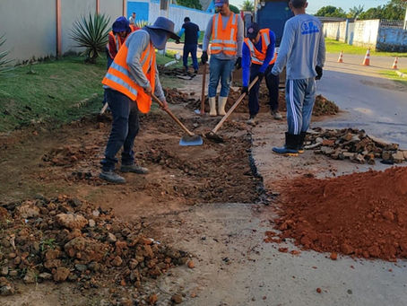 Rua Manoel Batista Recebe Atenção Especial: Prefeitura Intensifica Operação Tapa Buraco