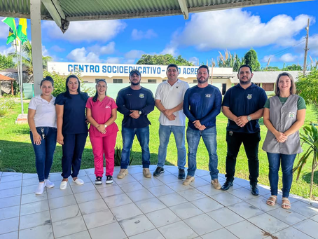 Prefeitura de Brasiléia leva atendimento de saúde e vacinação ao Instituto Socioeducativo