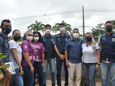 Prefeito Jerry Correia recebe equipe da senadora Mailza Gomes