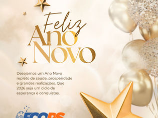 1º de janeiro: Feliz Ano Novo!