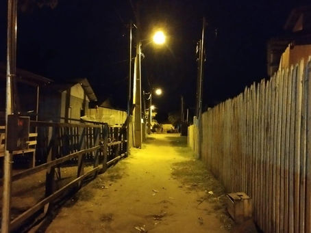 Baixada do Porto Municipal recebe iluminação pública pela primeira vez