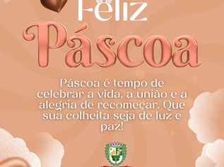 05 de Abril: Feliz Páscoa!