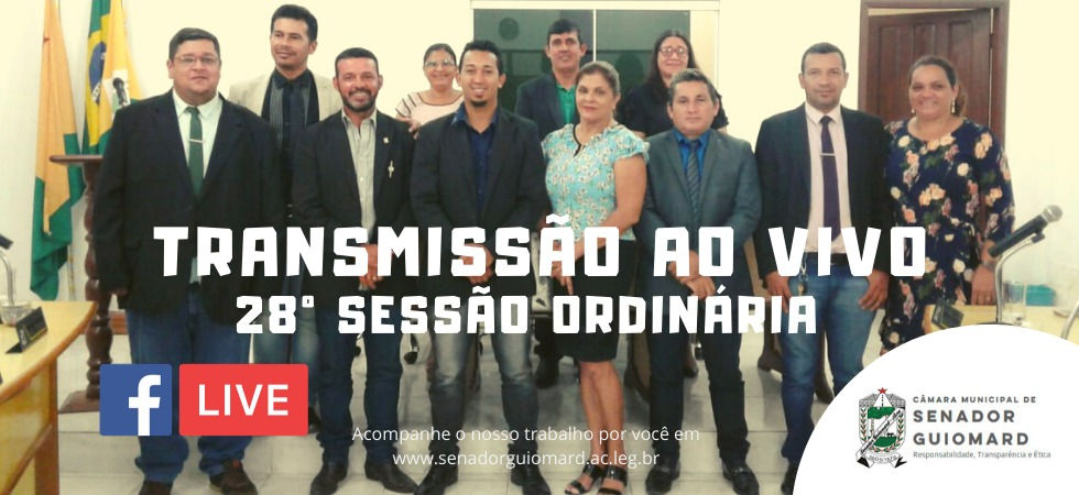 28° Sessão Ordinária, 05 de novembro de 2019 (terça)
