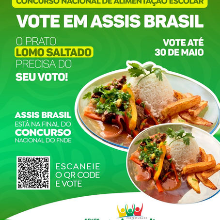 Assis Brasil representa o Acre em concurso nacional com receita inspirada nos sabores da tríplice fronteira