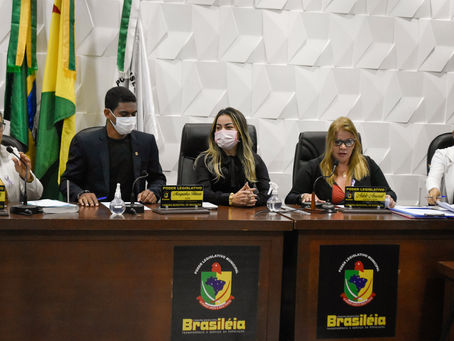 Prefeita Fernanda Hassem Participa do Reinicio das Sessões no Poder Legislativo