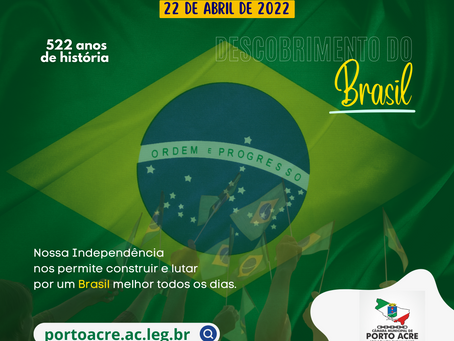 22 de abril: Descobrimento do Brasil